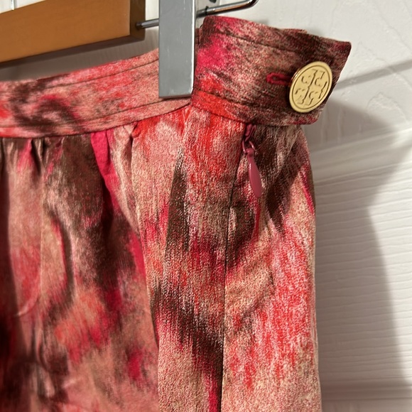 TORY BURCH silk blend skirt size 6 - Picture 4 of 6